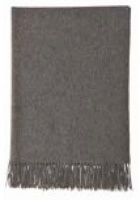 Johnstons - Cashmere stole Mid Grey